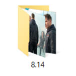 8.14 Icon of an image folder titled 8.14