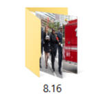 8.16 Icon of an image folder titled 8.16