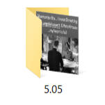 5.05 Icon of an image folder titled 5.05