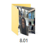 8.01 Icon of an image folder titled 8.01