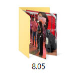 8.05 Icon of an image folder titled 8.05