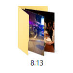 8.13 Icon of an image folder titled 8.13
