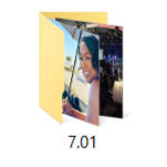 7.01 Icon of an image folder titled 7.01