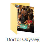 Doctor Odyssey Icon of an image folder titled Doctor Odyssey
