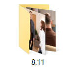 8.11 Icon of an image folder titled 8.11