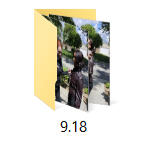 9.18 Icon of an image folder titled 9.18