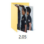 2.05 Icon of an image folder titled 2.05