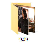 9.09 Icon of an image folder titled 9.09