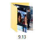 9.13 Icon of an image folder titled 9.13