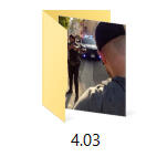 4.03 Icon of an image folder titled 4.03