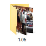 1.06 Icon of an image folder titled 1.06