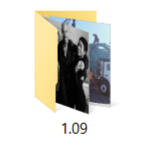 1.09 Icon of an image folder titled 1.09