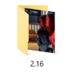 2.16 Icon of an image folder titled 2.16